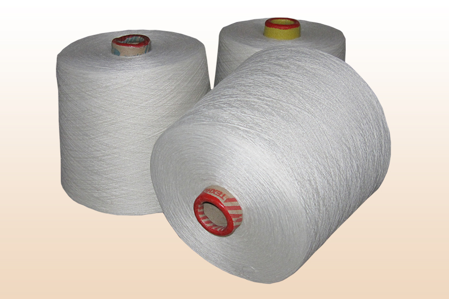 Pure polyester yarn