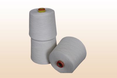 Pure polyester yarn